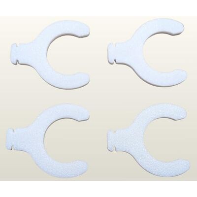 ULEIVA Lot de 4 clips compatibles avec Kermi ZK00940001 V2 Fixation radiateur plat Lot de 4 clips de rechange pour radiateur ULEIVA Lot de 4 clips compatibles avec Kermi ZK00940001 V2 Fixation radiateur plat Lot de 4 clips de rechange pour radiateur