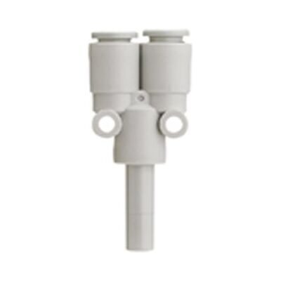 SMC Kq2u06–99 d'une seule Fixation, Plug-in Y, couleur blanc SMC Kq2u06–99 d'une seule Fixation, Plug-in Y, couleur blanc