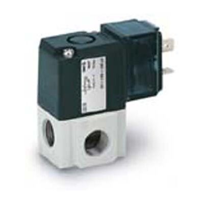 SMC Vt307–6do1–02 F-q 3 ports Électrovanne, Direct à Poppet type SMC Vt307–6do1–02 F-q 3 ports Électrovanne, Direct à Poppet type