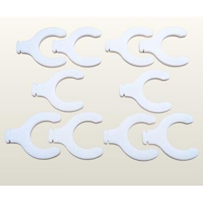 ULEIVA Lot de 10 clips compatibles avec Kermi ZK00940001 V2 Fixation radiateur plat ULEIVA Lot de 10 clips compatibles avec Kermi ZK00940001 V2 Fixation radiateur plat
