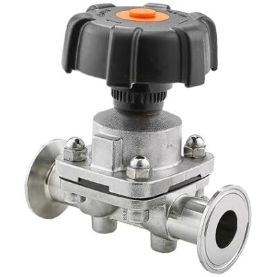 MQKXZOWL Vanne à membrane sanitaire en acier inoxydable 316L Tri-Clamp OD 50,5 mm 2 voies 1,3 cm 1,9 cm 1,9 cm 2,5 cm 2,5 cm MQKXZOWL Vanne à membrane sanitaire en acier inoxydable 316L Tri-Clamp OD 50,5 mm 2 voies 1,3 cm 1,9 cm 1,9 cm 2,5 cm 2,5 cm