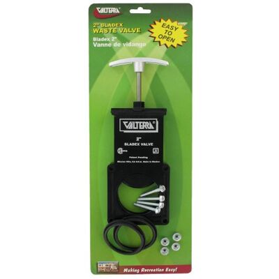 Valterra T1002VPM Bladex Vanne de vidange avec poignée en métal 5,1 cm Valterra T1002VPM Bladex Vanne de vidange avec poignée en métal 5,1 cm