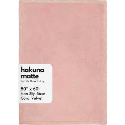 Hakuna Matte Tapis d'éveil Bébé 200x150x2,5cm, Rose, Tatami Bébé Tapis de Jeux avec Mousse Mémoire de Haute Qualité – Antidérapant Pour Bébé Hakuna Matte Tapis d'éveil Bébé 200x150x2,5cm, Rose, Tatami Bébé Tapis de Jeux avec Mousse Mémoire de Haute Qualité – Antidérapant Pour Bébé