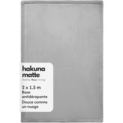 Hakuna Matte Tapis d'éveil Bébé 200x150x2,5cm, Gris, Tatami Bébé Tapis de Jeux avec Mousse Haute Densité de Haute Qualité – Antidérapant Pour Bébé, Tapis de Sol Enfant Hakuna Matte Tapis d'éveil Bébé 200x150x2,5cm, Gris, Tatami Bébé Tapis de Jeux avec Mousse Haute Densité de Haute Qualité – Antidérapant Pour Bébé, Tapis de Sol Enfant