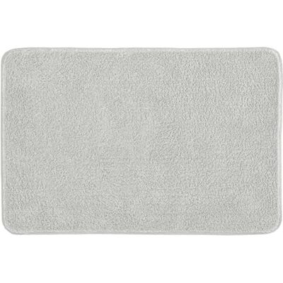 Kleine Wolke Tapis de bain RICCO Brouillard 60 x 90 cm Certifié OEKO-TEX, envers antidérapant, compatible chauffage au sol, lavable en machine, 100% polyester Kleine Wolke Tapis de bain RICCO Brouillard 60 x 90 cm Certifié OEKO-TEX, envers antidérapant, compatible chauffage au sol, lavable en machine, 100% polyester