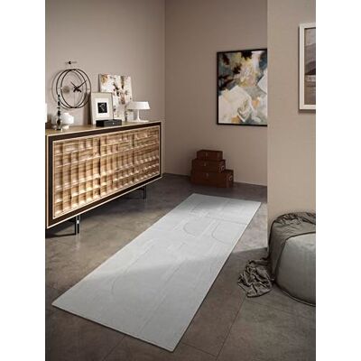Villeroy & Boch Tapis en laine Alexis Naturel Tissé à la main et respectueux de l'environnement Tapis bohème en laine pour salon, chambre à coucher, salle à manger, couloir, cuisine Crème 80 Villeroy & Boch Tapis en laine Alexis Naturel Tissé à la main et respectueux de l'environnement Tapis bohème en laine pour salon, chambre à coucher, salle à manger, couloir, cuisine Crème 80
