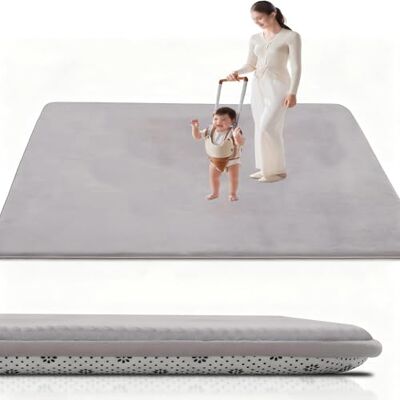 RxueSug Tapis de jeu pour bébé 2 cm d'épaisseur 120 x 150 cm Avec poils courts antidérapants Imperméable Extra large Tapis d'éveil au sol pour nourrissons, tout-petits et nourrissons RxueSug Tapis de jeu pour bébé 2 cm d'épaisseur 120 x 150 cm Avec poils courts antidérapants Imperméable Extra large Tapis d'éveil au sol pour nourrissons, tout-petits et nourrissons