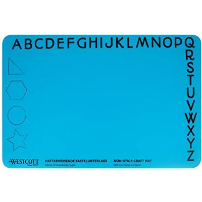 Tapis de Bricolage WESTCOTT - Silicone Résistant - 45,4x30,4cm Tapis de Bricolage WESTCOTT - Silicone Résistant - 45,4x30,4cm