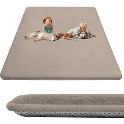 RxueSug Tapis de jeu pour sol 2 cm d'épaisseur 150 x 150 cm Tapis d'éveil pour bébé, tapis de jeu pour bébé, en velours de corail, pour salon, chambre à coucher, avec dos antidérapant RxueSug Tapis de jeu pour sol 2 cm d'épaisseur 150 x 150 cm Tapis d'éveil pour bébé, tapis de jeu pour bébé, en velours de corail, pour salon, chambre à coucher, avec dos antidérapant