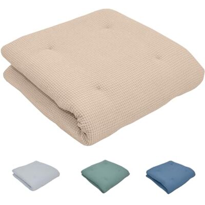ULLENBOOM Tapis d'éveil pour bébé 100x100 cm 100% Oeko-TEX Fabriqué en UE, épais et rembourré Sable Idéal pour jeux, motricité et sol ULLENBOOM Tapis d'éveil pour bébé 100x100 cm 100% Oeko-TEX Fabriqué en UE, épais et rembourré Sable Idéal pour jeux, motricité et sol