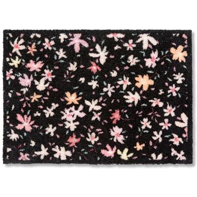 Astra Pure & Soft Paillasson moelleux Motif fleurs 50 x 70 cm Lavable à l'intérieur Tapis de porte résistant Tapis de couloir Astra Pure & Soft Paillasson moelleux Motif fleurs 50 x 70 cm Lavable à l'intérieur Tapis de porte résistant Tapis de couloir