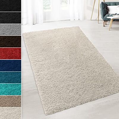 KARAT Tapis Shaggy Prestige, Luxueux Moelleux Poils Longs, Idéal pour Salon Couloir Chambre à Coucher Chambre d'enfant, certifié Oeko-TEX Standard 100, Ultra-Doux Antidéparant, Crème 80x150 cm KARAT Tapis Shaggy Prestige, Luxueux Moelleux Poils Longs, Idéal pour Salon Couloir Chambre à Coucher Chambre d'enfant, certifié Oeko-TEX Standard 100, Ultra-Doux Antidéparant, Crème 80x150 cm