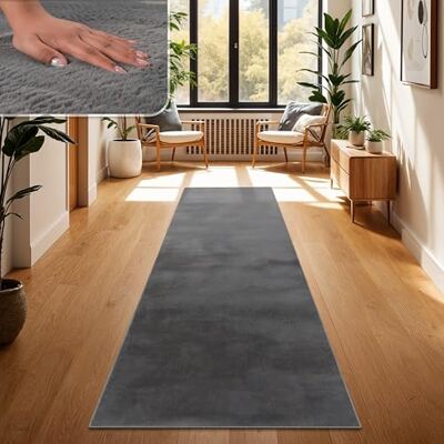 Paco Home Tapis Salon Fausses Fourrures Doux Lavable Moderne Élégant Facile À Entretenir Effet Fourrure Uni Brillant Douillet À Poils Courts, Dimension:60x90 cm, Couleur:Anthracite Paco Home Tapis Salon Fausses Fourrures Doux Lavable Moderne Élégant Facile À Entretenir Effet Fourrure Uni Brillant Douillet À Poils Courts, Dimension:60x90 cm, Couleur:Anthracite