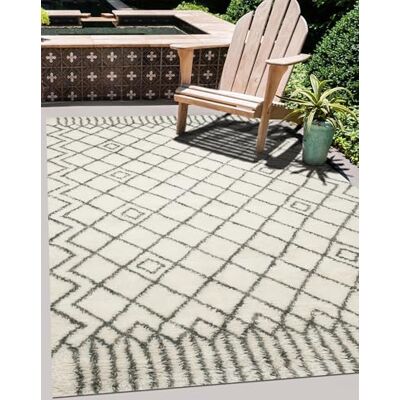 FLOORART Alfombra interior/exterior pvc asilah 100x160 - Tapis FLOORART Alfombra interior/exterior pvc asilah 100x160 - Tapis