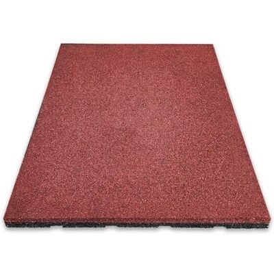 KARAT Tapis de Protection Contre Les Chutes Play Protect Tapis de Protection du Sol Universel & résistant aux intempéries avec Drainage pour Aire de Jeux et Jardin (Rouge, 50x50x2,5 cm) KARAT Tapis de Protection Contre Les Chutes Play Protect Tapis de Protection du Sol Universel & résistant aux intempéries avec Drainage pour Aire de Jeux et Jardin (Rouge, 50x50x2,5 cm)