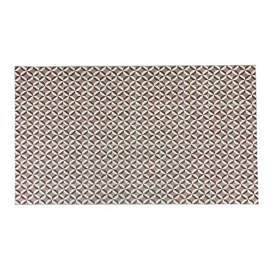 Tadi & Imperio 1979 Saumon, beige, marron, blanc Tapis géométrique - Tapis Tadi & Imperio 1979 Saumon, beige, marron, blanc Tapis géométrique - Tapis