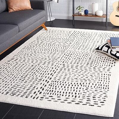 Tapis moderne Safavieh - Éléphantin/Noir 150x245cm Tapis moderne Safavieh - Éléphantin/Noir 150x245cm