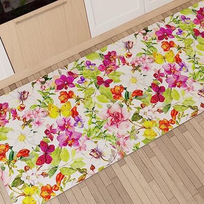 Petti Artigiani Italiani Tapis de Cuisine en Microfibre - Résistant aux Taches, Antidérapant, 6 Tailles Petti Artigiani Italiani Tapis de Cuisine en Microfibre - Résistant aux Taches, Antidérapant, 6 Tailles