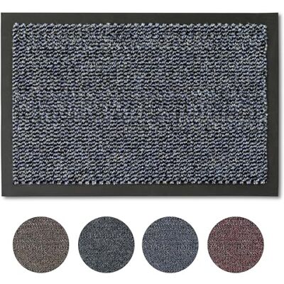 WohnDirect Tapis de Sol Bleu Antidérapant - Tapis de sol WohnDirect Tapis de Sol Bleu Antidérapant - Tapis de sol