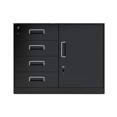 Kx9Lb8d Classeur Armoire basse classeur bureau Finance armoire de données salon tiroir rangement organisateur avec serrure petite Armoire de bureau(Noir) Kx9Lb8d Classeur Armoire basse classeur bureau Finance armoire de données salon tiroir rangement organisateur avec serrure petite Armoire de bureau(Noir)