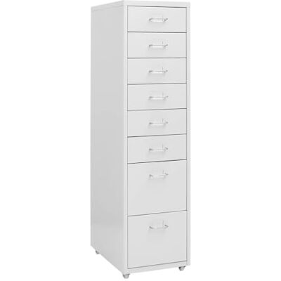 vidaXL Classeur Mobile Armoire à Dossiers Armoire de Classement Stockage de Fichiers Meuble de Classement Bureau Gris 28x41x109 cm Métal vidaXL Classeur Mobile Armoire à Dossiers Armoire de Classement Stockage de Fichiers Meuble de Classement Bureau Gris 28x41x109 cm Métal