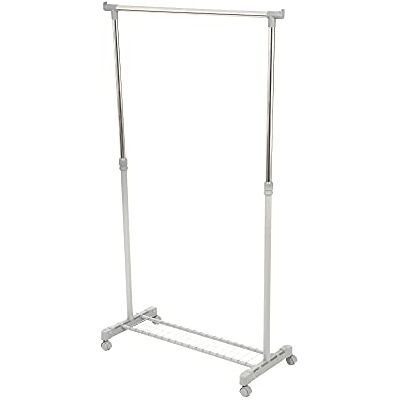 Compactor Loft Portant Vêtements Gris, 83,5 x 44 x H 160 cm, RAN3410 Compactor Loft Portant Vêtements Gris, 83,5 x 44 x H 160 cm, RAN3410