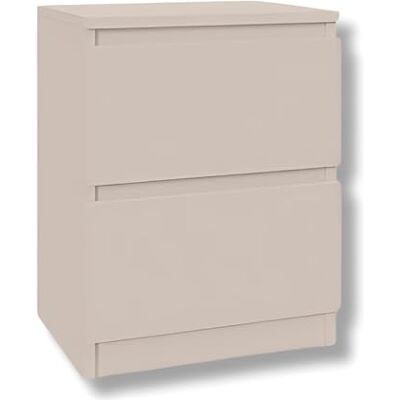 YUMEBLY Table de chevet Kashmir Chevet Bout de canapé Petite commode pour toute chambre, salon, chambre d’ado Petite commode 40 x 53 x 40 cm YUMEBLY Table de chevet Kashmir Chevet Bout de canapé Petite commode pour toute chambre, salon, chambre d’ado Petite commode 40 x 53 x 40 cm