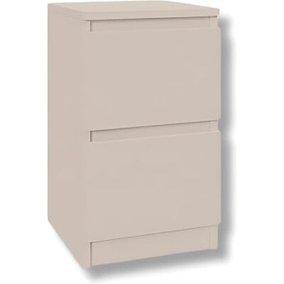 YUMEBLY Table de chevet Kashmir Chevet Bout de canapé Petite commode pour toute chambre, salon, chambre d’ado Petite commode 30 x 53 x 40 cm YUMEBLY Table de chevet Kashmir Chevet Bout de canapé Petite commode pour toute chambre, salon, chambre d’ado Petite commode 30 x 53 x 40 cm