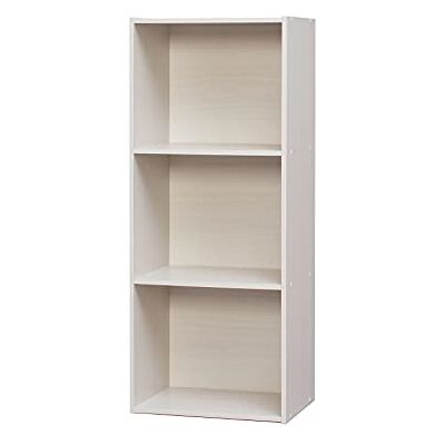 Iris Ohyama , Meuble, 3 Etagères de rangement bureau, Bibliothèque, Stable, Grande capacité, Multifonctionnel, Solide, Chambre, Salon Office Basic Rack CX-3FN Chêne Blanc Iris Ohyama , Meuble, 3 Etagères de rangement bureau, Bibliothèque, Stable, Grande capacité, Multifonctionnel, Solide, Chambre, Salon Office Basic Rack CX-3FN Chêne Blanc