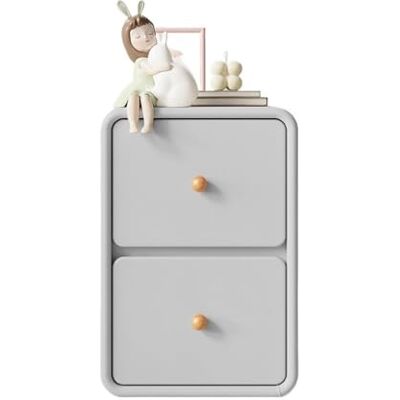 Dk9nXb3dM Chambre Table de chevet en bois gris, petite commode rangement à bords ultra étroits et clipser, double tiroir Rangements Dk9nXb3dM Chambre Table de chevet en bois gris, petite commode rangement à bords ultra étroits et clipser, double tiroir Rangements