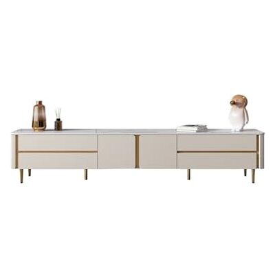 mjyyyds188 Centre de divertissement Combinaison de meuble TV en ardoise, moderne et simple, du sol au plafond, blanc, for salon, vitrine mjyyyds188 Centre de divertissement Combinaison de meuble TV en ardoise, moderne et simple, du sol au plafond, blanc, for salon, vitrine