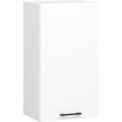 AKORD Oliwia H720 W40 Armoire suspendue de cuisine avec 2 étagères et 1 porte, Meubles de cuisine, Panneau laminé, 40 x 30 x 72 cm, Blanc AKORD Oliwia H720 W40 Armoire suspendue de cuisine avec 2 étagères et 1 porte, Meubles de cuisine, Panneau laminé, 40 x 30 x 72 cm, Blanc