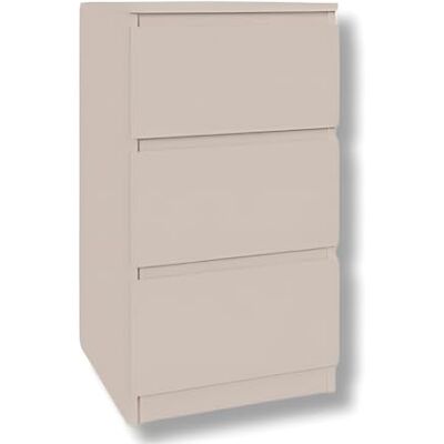 YUMEBLY Commode avec 3 tiroirs Kashmir 40 cm Idéale pour chambre, salon, chambre d’enfant et bureau Commode spacieuse Design moderne 40 x 75 x 40 cm YUMEBLY Commode avec 3 tiroirs Kashmir 40 cm Idéale pour chambre, salon, chambre d’enfant et bureau Commode spacieuse Design moderne 40 x 75 x 40 cm