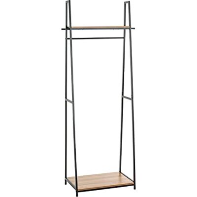 Portemanteau HAKU Möbel - 25992, chêne, noir, 68x166 cm - portemanteau Portemanteau HAKU Möbel - 25992, chêne, noir, 68x166 cm - portemanteau