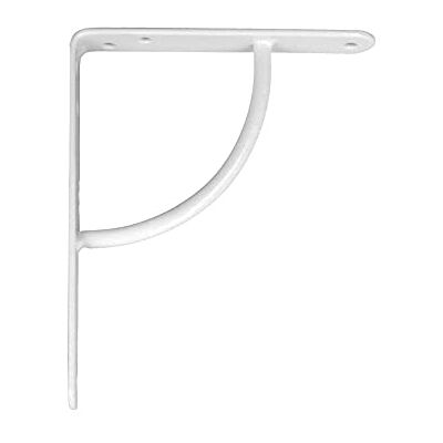 Amig Équerre d'étagère murale Console pour étagère Support étagère en Acier Coleur: Blanc Dimensions: 250 x 200 Poids max.: 90 kg Amig Équerre d'étagère murale Console pour étagère Support étagère en Acier Coleur: Blanc Dimensions: 250 x 200 Poids max.: 90 kg