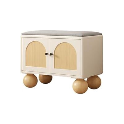 K5d1P9m7 Banc à chaussures de couloir Banc à chaussures, bancs de rangement for entrée, for blanc avec coussin rembourré, banc en bois for, organisateur étagère for et couloir(80 * 35 * 48cm) K5d1P9m7 Banc à chaussures de couloir Banc à chaussures, bancs de rangement for entrée, for blanc avec coussin rembourré, banc en bois for, organisateur étagère for et couloir(80 * 35 * 48cm)