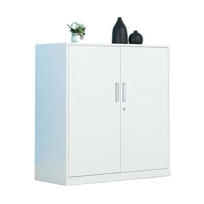FAJNUZI2024 Armoire à documents Classeur de bureau avec serrure, armoire rangement d'informations, en fer 1mm d'épaisseur, d'outils balcon à domicile Stockage d'archives(Blanc) FAJNUZI2024 Armoire à documents Classeur de bureau avec serrure, armoire rangement d'informations, en fer 1mm d'épaisseur, d'outils balcon à domicile Stockage d'archives(Blanc)
