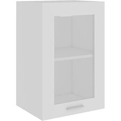vidaXL Vitrine suspendue "Lyon" Blanc 40 x 31 x 60 cm Bois d'ingénierie vidaXL Vitrine suspendue "Lyon" Blanc 40 x 31 x 60 cm Bois d'ingénierie