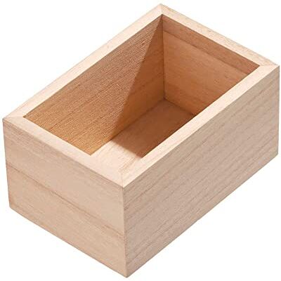 InterDesign iDesign EcoWood Organiseur de tiroir de cuisine en bois de paulownia, organiseur de tiroir de cuisine pour couverts et ustensiles, beige, 12,7 x 8,5 x 6,9 cm InterDesign iDesign EcoWood Organiseur de tiroir de cuisine en bois de paulownia, organiseur de tiroir de cuisine pour couverts et ustensiles, beige, 12,7 x 8,5 x 6,9 cm