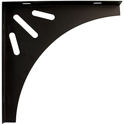 Amig Équerre d'étagère murale Console pour étagère Support étagère en Acier Coleur: Noir Dimensions: 200 x 200 Poids max.: 50 kg Amig Équerre d'étagère murale Console pour étagère Support étagère en Acier Coleur: Noir Dimensions: 200 x 200 Poids max.: 50 kg