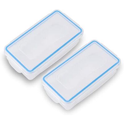 Wendry 2PCS 18650 étui de rangement de batterie, boîte de rangement de batterie en plastique transparent, conteneurs de stockage de batterie étanches pour 18650 batteries/16340 batteries/CR123A batteries Wendry 2PCS 18650 étui de rangement de batterie, boîte de rangement de batterie en plastique transparent, conteneurs de stockage de batterie étanches pour 18650 batteries/16340 batteries/CR123A batteries