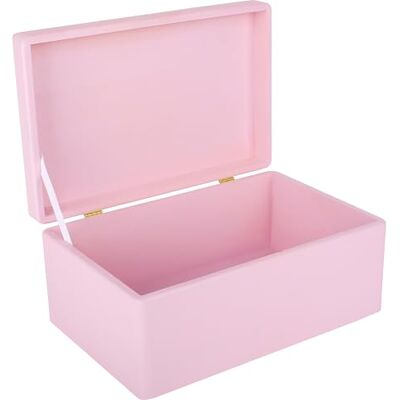 Creative Boite Rangement en Bois Rose 30 x 20 x 14 cm (+/- 1 cm) avec Couvercle Boite en Bois Boite a Souvenir Boîte Caisse Malle Coffre BRUT ET NON PONCÉ Creative Boite Rangement en Bois Rose 30 x 20 x 14 cm (+/- 1 cm) avec Couvercle Boite en Bois Boite a Souvenir Boîte Caisse Malle Coffre BRUT ET NON PONCÉ