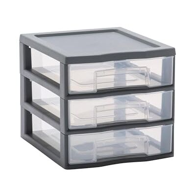 Tour en plastique Frog A6+ 3 tiroirs - Tour de rangement Tour en plastique Frog A6+ 3 tiroirs - Tour de rangement