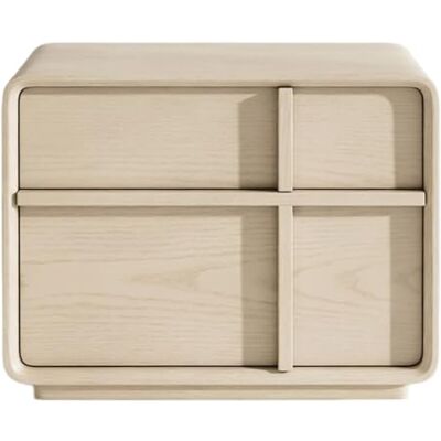 L8p2B5s7 Table de chevet Table de chevet à double tiroir avec poignées for le rangement et l'organisation la chambre coucher(Blanc,S) L8p2B5s7 Table de chevet Table de chevet à double tiroir avec poignées for le rangement et l'organisation la chambre coucher(Blanc,S)