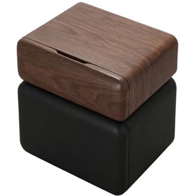L8p2B5s7 Table de chevet Table de chevet à deux niveaux avec tiroir et compartiment rangement for chambre coucher(Noir,Grand) L8p2B5s7 Table de chevet Table de chevet à deux niveaux avec tiroir et compartiment rangement for chambre coucher(Noir,Grand)