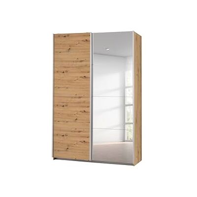 RAUCH möbelwerke gmbh Caracas Armoire à portes coulissantes en bois chêne Artisan 136 x 210 x 62 cm RAUCH möbelwerke gmbh Caracas Armoire à portes coulissantes en bois chêne Artisan 136 x 210 x 62 cm