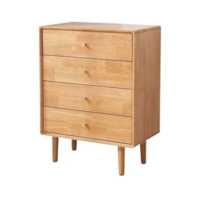 FAJNUZI2024 Commode de rangement Commode à 4 tiroirs de rangement en bois for chambre coucher, commode d'appoint for dressing, entrée ou d'amis FAJNUZI2024 Commode de rangement Commode à 4 tiroirs de rangement en bois for chambre coucher, commode d'appoint for dressing, entrée ou d'amis