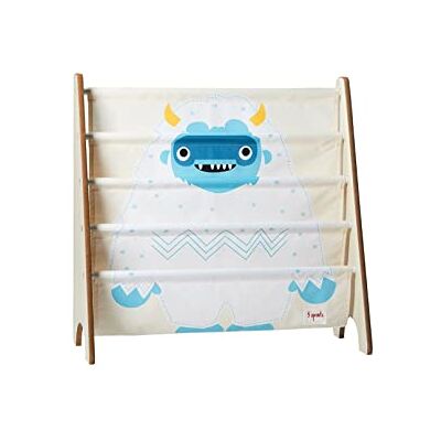 3 Sprouts Étagère à livres pour enfants – Bibliothèque et bibliothèque pour enfants – Parfait pour chambre d'enfant et chambre d'enfant, Yeti 3 Sprouts Étagère à livres pour enfants – Bibliothèque et bibliothèque pour enfants – Parfait pour chambre d'enfant et chambre d'enfant, Yeti