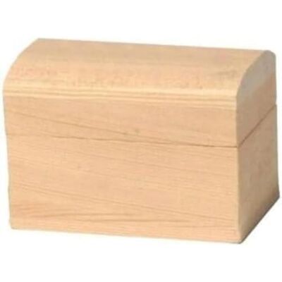 Artemio Coffre en Bois Petit Modèle, Bois, Beige, 8 x 6 x 6 cm Artemio Coffre en Bois Petit Modèle, Bois, Beige, 8 x 6 x 6 cm