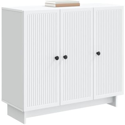 vidaXL Buffet blanc 89 x 34,5 x 80 cm Buffet vintage élégant, rangement rectangulaire, meuble polyvalent à suspendre pour la maison vidaXL Buffet blanc 89 x 34,5 x 80 cm Buffet vintage élégant, rangement rectangulaire, meuble polyvalent à suspendre pour la maison